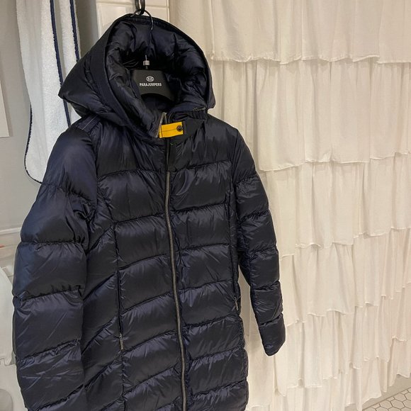 PARAJUMERS XS. Marion Down Puffer Coat NAVY - Picture 6 of 7